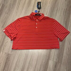 NWT Polo Ralph Lauren RLX Men’s Golf Polo L Red